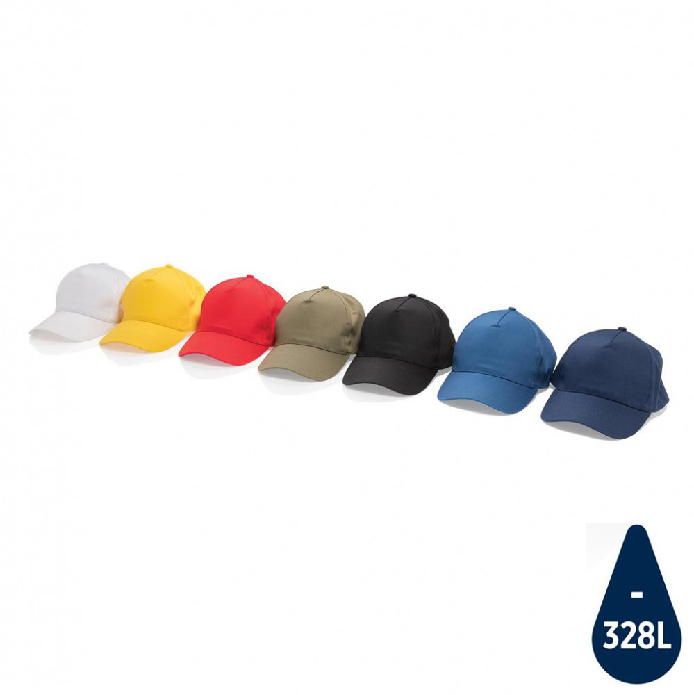 5-panel cap recycled cotton